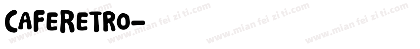 CafeRetro字体转换