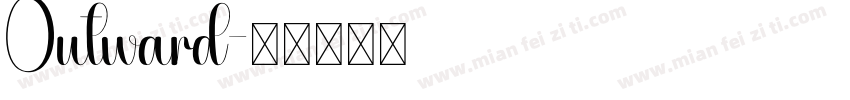Outward字体转换