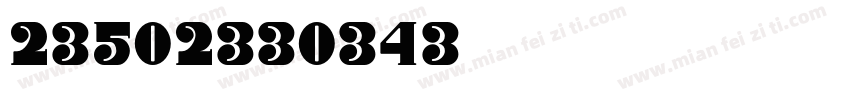 23502330343字体转换