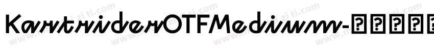 KartriderOTFMedium字体转换