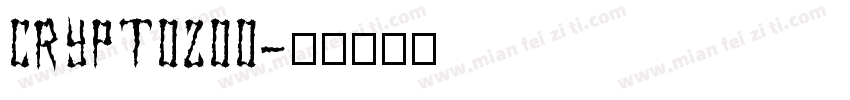 Cryptozoo字体转换