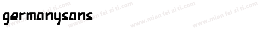 GermanySans字体转换