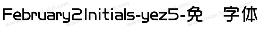 February2Initials-yez5字体转换