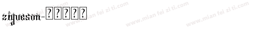 ziyueson字体转换