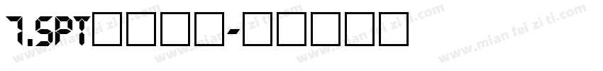 7.5pt黑体数字字体转换