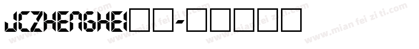 JCZhengHei字体字体转换