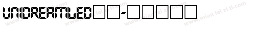 unidreamled液晶字体转换
