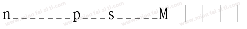 NetworksPostScript字体转换