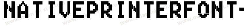 NativePrinterFont字体转换