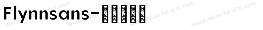 Flynnsans字体转换