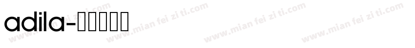 AdILA字体转换