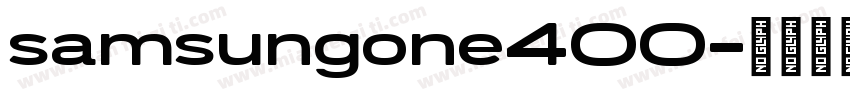 samsungone400字体转换