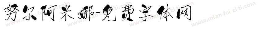 努尔阿米娜字体转换