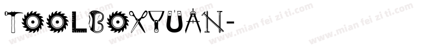 toolboxYuan字体转换