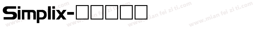 Simplix字体转换