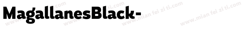 MagallanesBlack字体转换