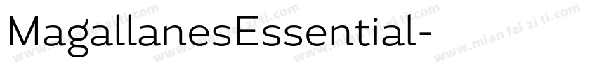 MagallanesEssential字体转换