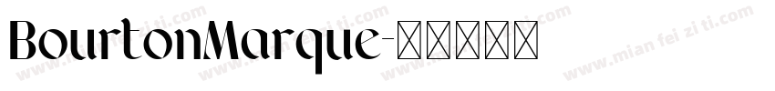 BourtonMarque字体转换
