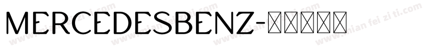 Mercedesbenz字体转换
