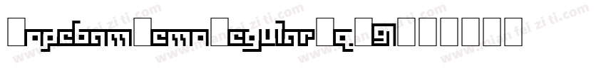 DopebamDemoRegular-qV91字体转换