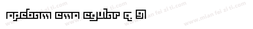 DopebamDemoRegular-qV91字体转换