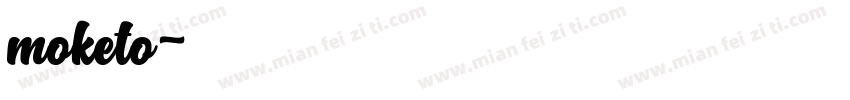 moketo字体转换