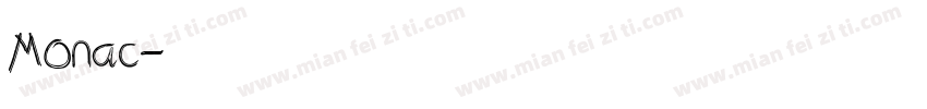 Monac字体转换
