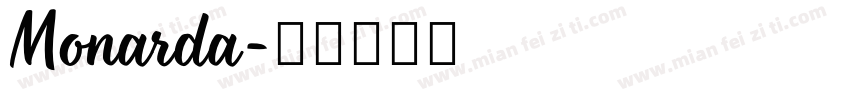 Monarda字体转换