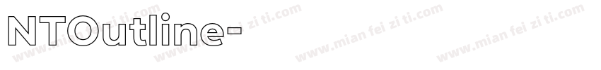 NTOutline字体转换
