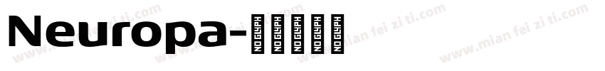 Neuropa字体转换