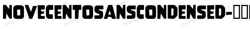 novecentosanscondensed字体转换