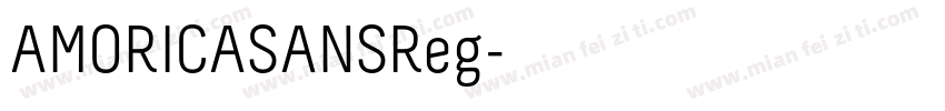 AMORICASANSReg字体转换