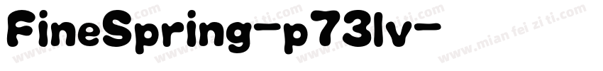 FineSpring-p73lv字体转换