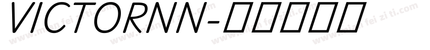 VICTORNN字体转换