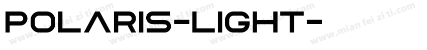 Polaris-Light字体转换
