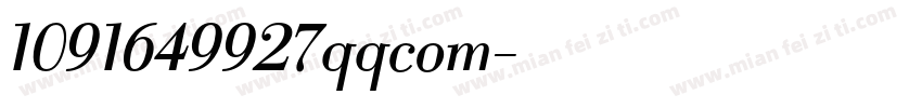 1091649927qqcom字体转换
