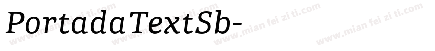 PortadaTextSb字体转换
