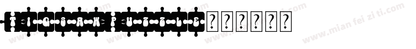 TigsawPuzzle字体转换