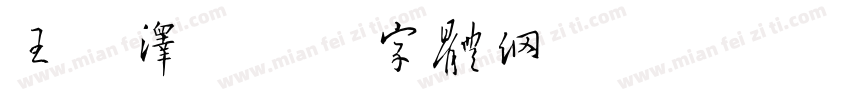王嘉泽字体转换