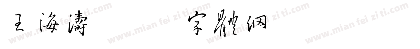 王海涛字体转换
