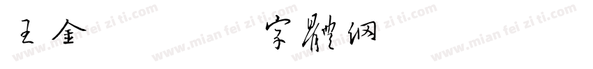 王金英字体转换