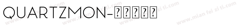 QuartzMon字体转换
