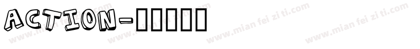 Action字体转换