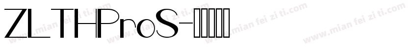 ZLTHProS字体转换