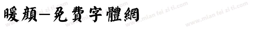 暖颜字体转换