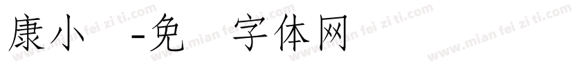 康小丽字体转换