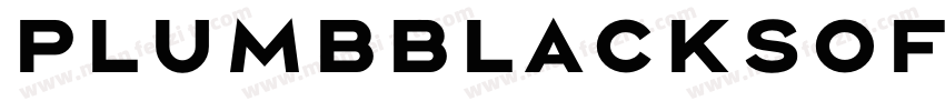 PlumbBlackSoftC字体转换