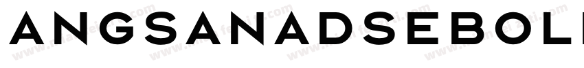 AngsanaDSEBold字体转换