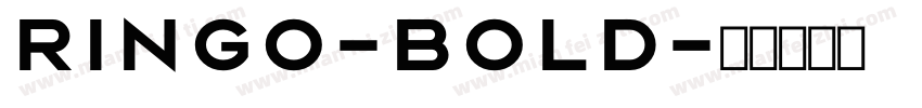 Ringo-Bold字体转换