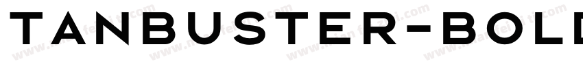 TANBUSTER-Bold字体转换